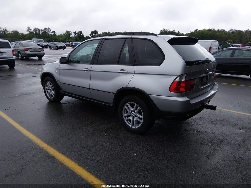 2004 BMW X5 VIN 5UXFA13524LU21211 IAAI salvage auction — LEFT SIDE, Repossession Paperwork (South Carolina), sold $275 on 2026-07-22 (photo 3)