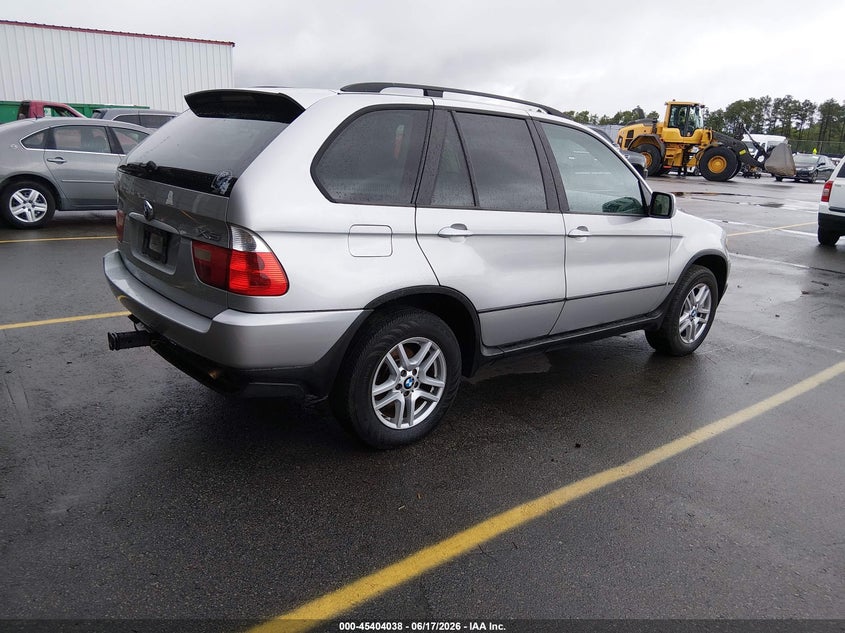 2004 BMW X5 VIN 5UXFA13524LU21211 IAAI salvage auction — LEFT SIDE, Repossession Paperwork (South Carolina), sold $275 on 2026-07-22 (photo 4)