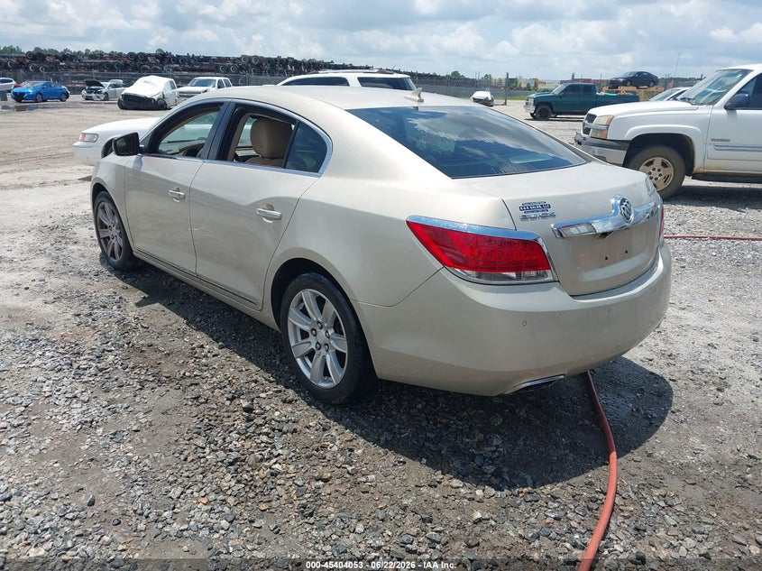 2012 Buick Lacrosse VIN 1G4GD5E37CF163969 IAAI salvage auction — NORMAL WEAR, Repossession Paperwork (Georgia), sold $175 on 2026-07-10 (photo 3)