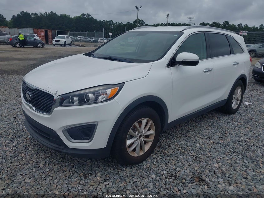 2016 Kia Sorento VIN 5XYPG4A38GG157967 IAAI salvage auction — NORMAL WEAR, Clear (Georgia), sold $1,150 on 2026-07-10 (photo 2)