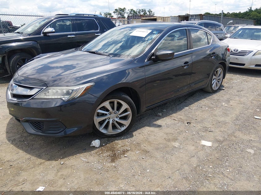 2016 Acura Ilx VIN 19UDE2F34GA003053 IAAI salvage auction — RIGHT FRONT, Salvage (Tennessee), sold $1,600 on 2026-07-09 (photo 2)