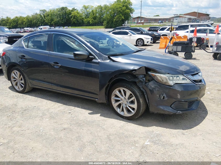2016 Acura Ilx VIN 19UDE2F34GA003053 IAAI salvage auction — RIGHT FRONT, Salvage (Tennessee), sold $1,600 on 2026-07-09 (photo 6)