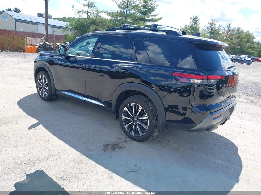 2026 Nissan Pathfinder VIN 5N1DR3DJ0TC243849 IAAI salvage auction — RIGHT FRONT, Salvage Title, sold $14,200 on 2026-08-01 (photo 3)