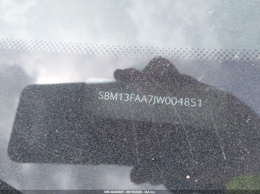 2018 Mclaren 570s VIN SBM13FAA7JW004851 IAAI salvage auction — LEFT REAR, Salvage Title, sold $64,000 on 2026-07-20 (photo 9)