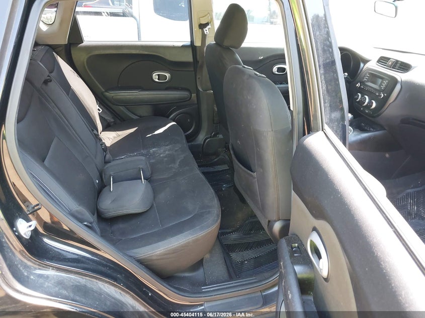 2014 Kia Soul VIN KNDJN2A28E7064318 IAAI salvage auction — NORMAL WEAR, Clear (Virginia), sold $1,050 on 2026-07-09 (photo 8)