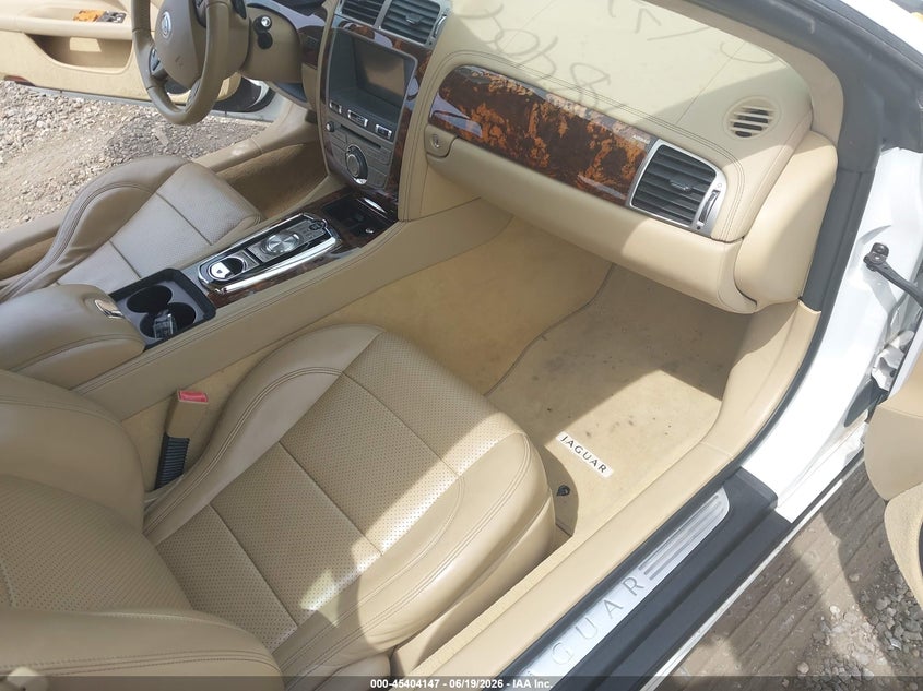2011 Jaguar Xk series VIN SAJWA4EC0BMB40390 IAAI salvage auction — FRONT END, Mv-907A (New York), sold $7,375 on 2026-07-07 (photo 5)