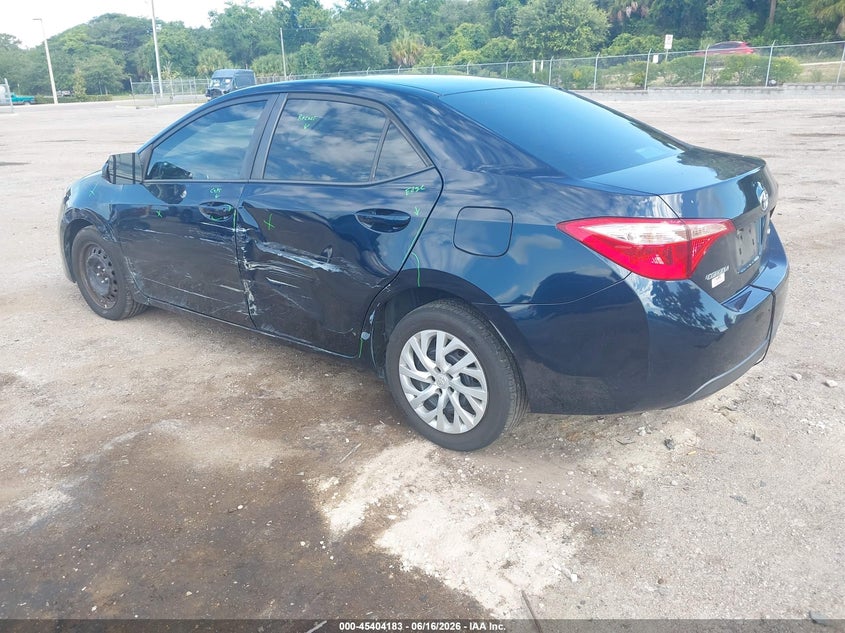 2019 Toyota Corolla VIN 5YFBURHE4KP928016 IAAI salvage auction — LEFT SIDE, Rebuildable (Florida), sold $3,950 on 2026-07-09 (photo 3)