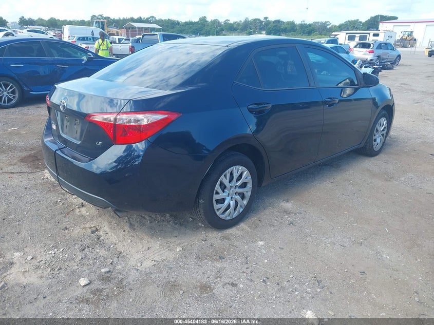 2019 Toyota Corolla VIN 5YFBURHE4KP928016 IAAI salvage auction — LEFT SIDE, Rebuildable (Florida), sold $3,950 on 2026-07-09 (photo 4)