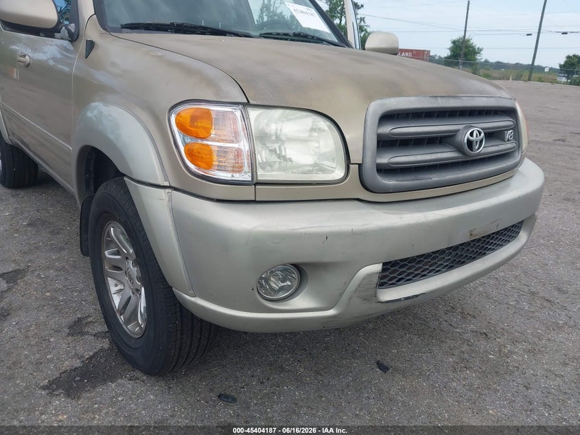 2004 Toyota Sequoia VIN 5TDZT34A04S218901 IAAI salvage auction — NORMAL WEAR, Clear (California), sold $1,650 on 2026-07-07 (photo 6)