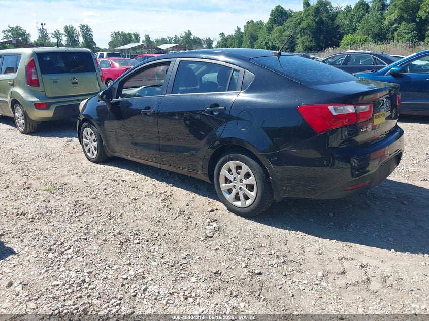 2013 Kia Rio VIN KNADM4A34D6221073 IAAI salvage auction — NORMAL WEAR, Clear-Dealer Only (Maryland), sold $400 on 2026-07-16 (photo 3)