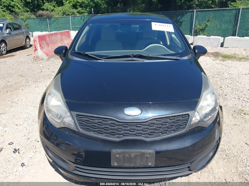 2013 Kia Rio VIN KNADM4A34D6221073 IAAI salvage auction — NORMAL WEAR, Clear-Dealer Only (Maryland), sold $400 on 2026-07-16 (photo 6)