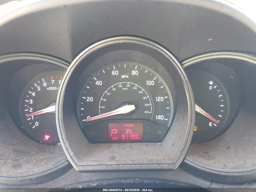 2013 Kia Rio VIN KNADM4A34D6221073 IAAI salvage auction — NORMAL WEAR, Clear-Dealer Only (Maryland), sold $400 on 2026-07-16 (photo 7)