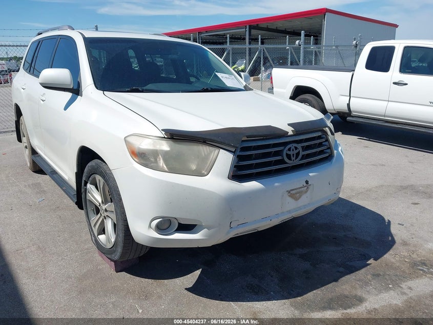 2009 Toyota Highlander VIN JTEES43A992110506 IAAI salvage auction — FRONT END, Certificate Of Title (Nebraska), sold $900 on 2026-07-30 (photo 6)