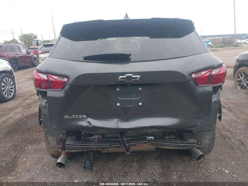 2020 Chevrolet Blazer VIN 3GNKBBRA0LS606364 IAAI salvage auction — FRONT & REAR, Salvage Title, sold $7,800 on 2026-07-26 (photo 6)