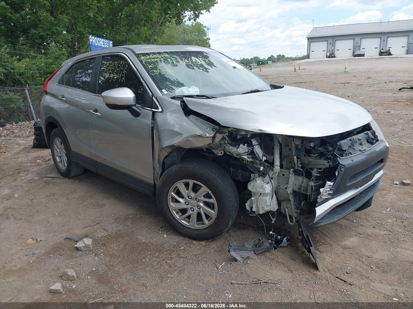 2019 Mitsubishi Eclipse cross VIN JA4AS3AA1KZ013842 IAAI salvage auction — RIGHT FRONT, Salvage (Indiana), sold $2,025 on 2026-07-15 (photo 1)