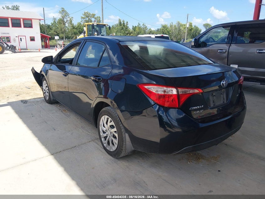 2018 Toyota Corolla VIN 5YFBURHE2JP766711 IAAI salvage auction — FRONT END, Rebuildable (Florida), sold $2,500 on 2026-07-14 (photo 3)