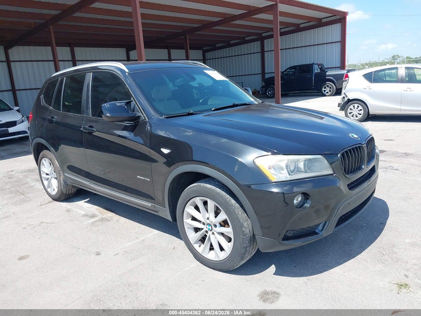 2012 BMW X3 VIN 5UXWX5C58CL724479 IAAI salvage auction — NORMAL WEAR, Clear (Florida), sold $225 on 2026-07-29 (photo 1)