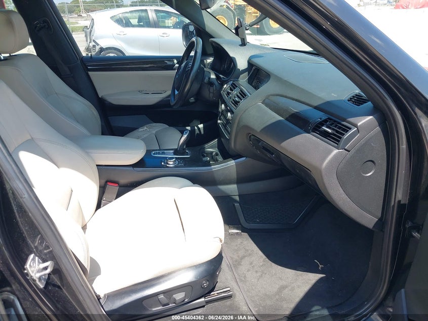 2012 BMW X3 VIN 5UXWX5C58CL724479 IAAI salvage auction — NORMAL WEAR, Clear (Florida), sold $225 on 2026-07-29 (photo 5)