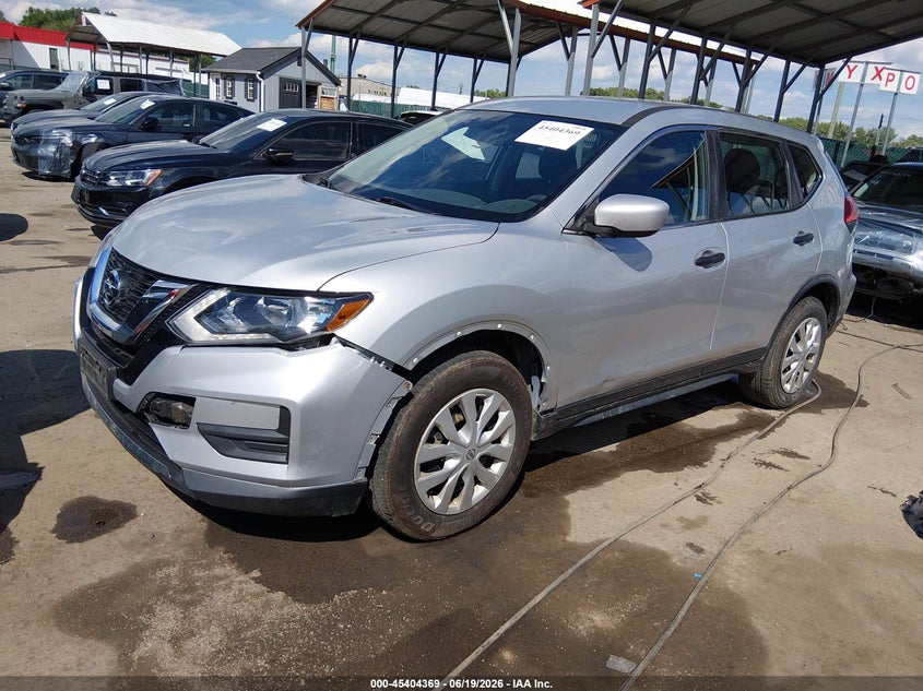 2017 Nissan Rogue VIN JN8AT2MV7HW255402 IAAI salvage auction — LEFT SIDE, Salvage - Greater Than 75% (Maryland), sold $1,300 on 2026-07-16 (photo 2)
