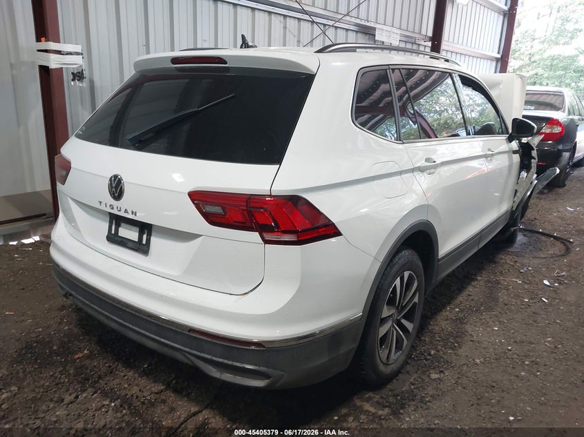 2023 Volkswagen Tiguan VIN 3VVRB7AXXPM042951 IAAI salvage auction — FRONT END, Salvage Title, sold $2,425 on 2026-08-01 (photo 4)