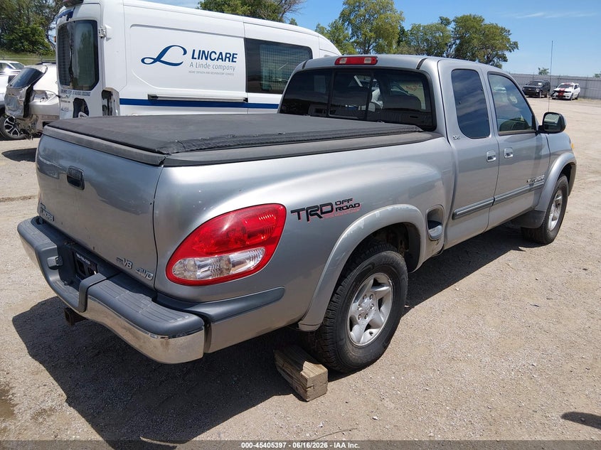 2003 Toyota Tundra VIN 5TBBT441X3S379013 IAAI salvage auction — NORMAL WEAR, Certificate Of Title (Nebraska), sold $800 on 2026-07-23 (photo 4)