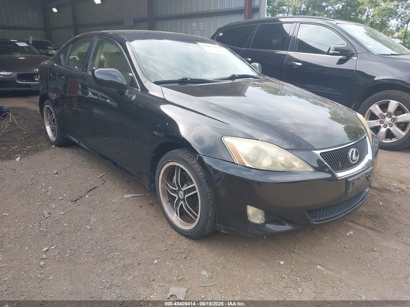 2006 Lexus Is VIN JTHCK262062001642 IAAI salvage auction — LEFT REAR, Clear (Virginia), sold $1,150 on 2026-07-19 (photo 1)