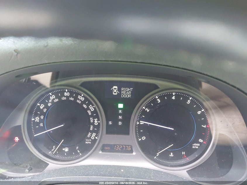 2006 Lexus Is VIN JTHCK262062001642 IAAI salvage auction — LEFT REAR, Clear (Virginia), sold $1,150 on 2026-07-19 (photo 7)