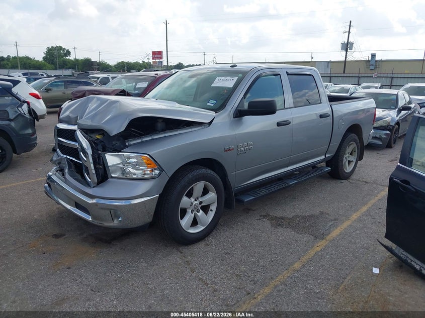 2020 Ram 1500 VIN 3C6RR6KT9LG223507 IAAI salvage auction — FRONT END, Original (Texas), sold $5,950 on 2026-09-04 (photo 2)
