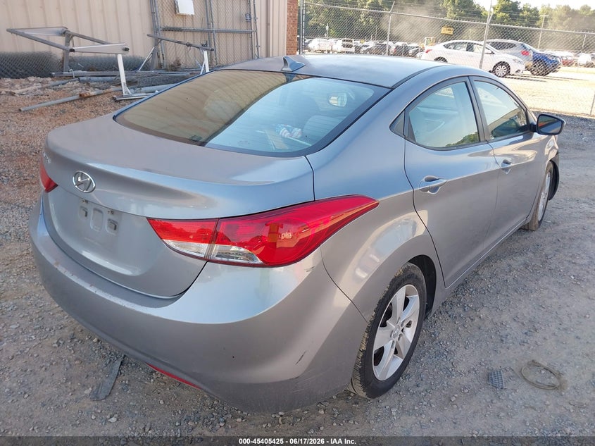 2011 Hyundai Elantra VIN KMHDH4AE7BU092646 IAAI salvage auction — FRONT END, Salvage (North Carolina), sold $475 on 2026-07-20 (photo 4)