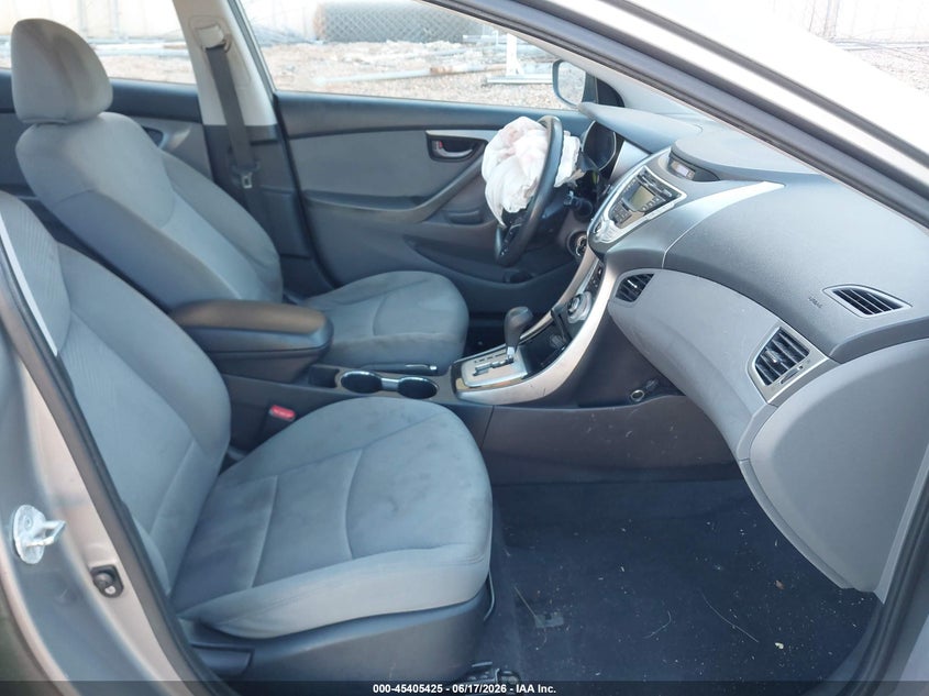 2011 Hyundai Elantra VIN KMHDH4AE7BU092646 IAAI salvage auction — FRONT END, Salvage (North Carolina), sold $475 on 2026-07-20 (photo 5)