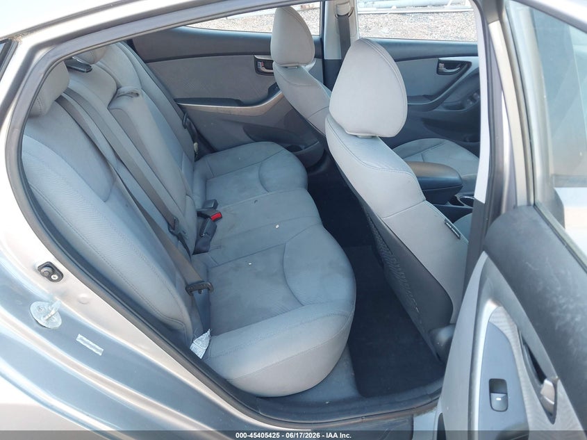 2011 Hyundai Elantra VIN KMHDH4AE7BU092646 IAAI salvage auction — FRONT END, Salvage (North Carolina), sold $475 on 2026-07-20 (photo 8)