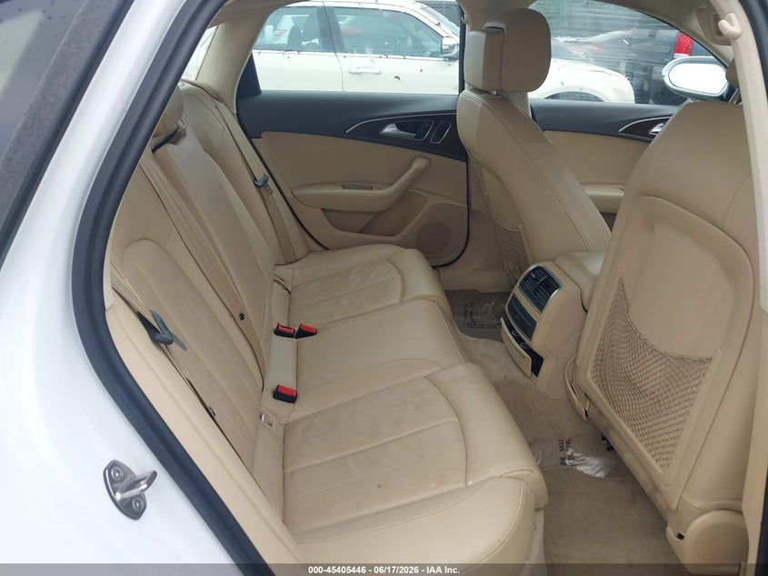 2012 Audi A6 VIN WAUGGAFC0CN173247 IAAI salvage auction — RIGHT FRONT, Salvage (Georgia), sold $1,425 on 2026-08-19 (photo 8)