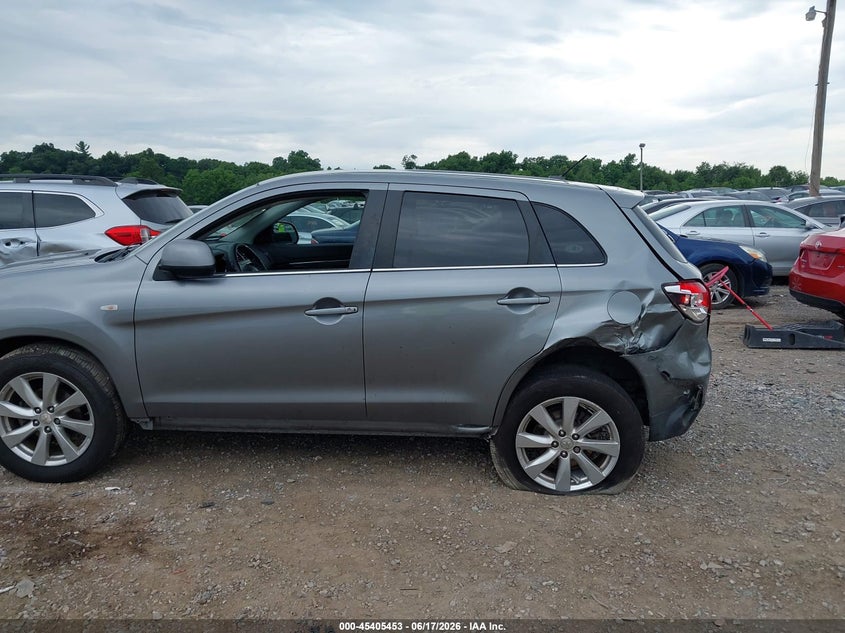 2014 Mitsubishi Outlander VIN 4A4AR4AU8EE012211 IAAI salvage auction — LEFT SIDE, Salvage Title, sold $1,250 on 2026-07-17 (photo 6)