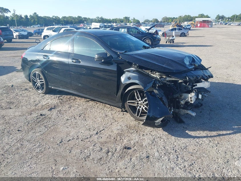 2018 Mercedes-benz Cla-klasse VIN WDDSJ4EB9JN542540 IAAI salvage auction — FRONT & REAR, Rebuildable (Florida), sold $1,300 on 2026-07-17 (photo 1)