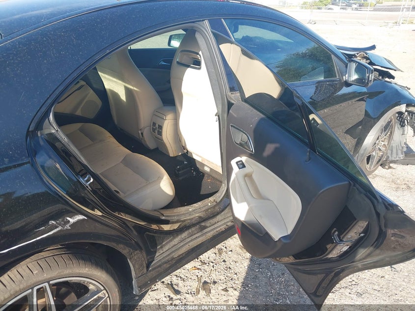 2018 Mercedes-benz Cla-klasse VIN WDDSJ4EB9JN542540 IAAI salvage auction — FRONT & REAR, Rebuildable (Florida), sold $1,300 on 2026-07-17 (photo 8)