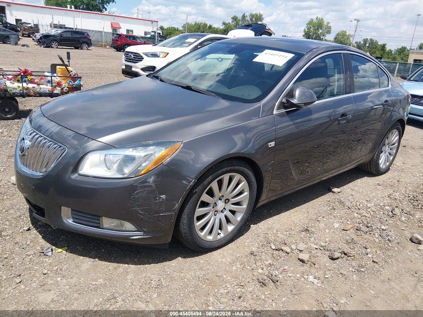 2011 Buick Regal VIN W04GY5GV1B1117163 IAAI salvage auction — FRONT END, Salvage (Ohio), sold $775 on 2026-07-08 (photo 2)