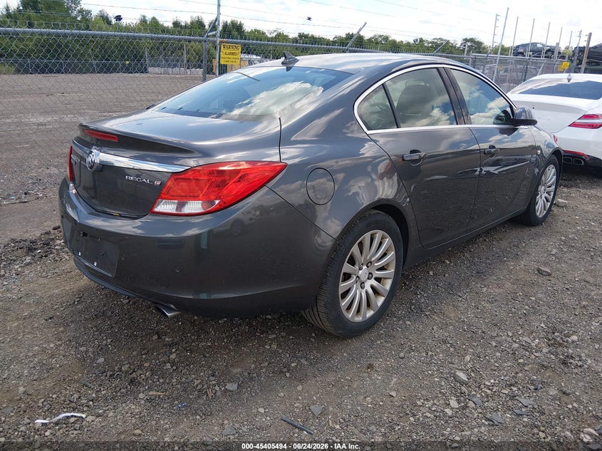2011 Buick Regal VIN W04GY5GV1B1117163 IAAI salvage auction — FRONT END, Salvage (Ohio), sold $775 on 2026-07-08 (photo 4)