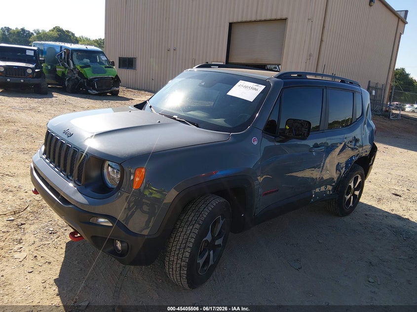 2021 Jeep Renegade VIN ZACNJDC11MPM41907 IAAI salvage auction — SIDE, Salvage Title, sold $5,800 on 2026-07-26 (photo 2)