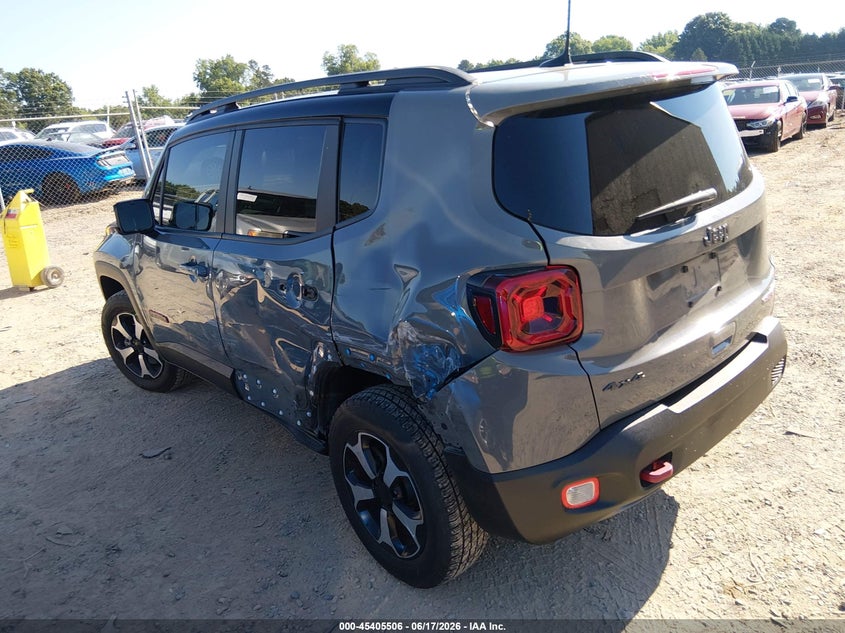 2021 Jeep Renegade VIN ZACNJDC11MPM41907 IAAI salvage auction — SIDE, Salvage Title, sold $5,800 on 2026-07-26 (photo 3)
