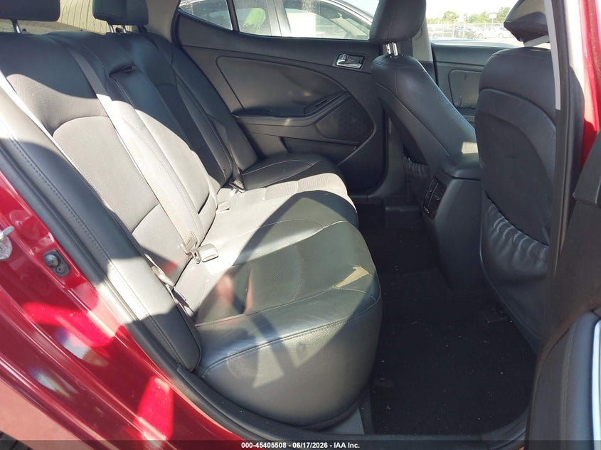 2015 Kia Optima VIN 5XXGR4A78FG373012 IAAI salvage auction — REAR END, Rebuildable (Florida), sold $800 on 2026-07-13 (photo 8)