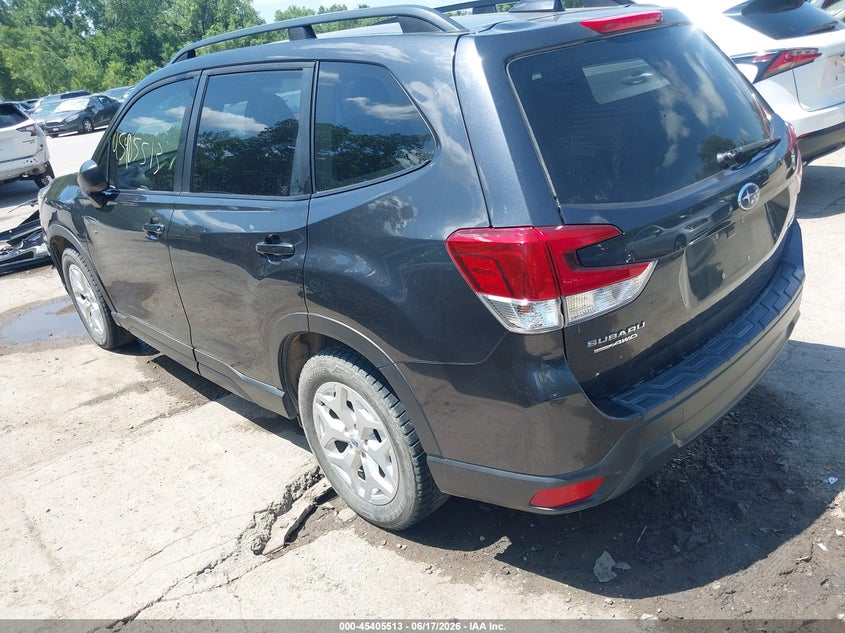 2019 Subaru Forester VIN JF2SKACC8KH401929 IAAI salvage auction — HAIL, Salvage (Kansas), sold $4,150 on 2026-07-29 (photo 3)