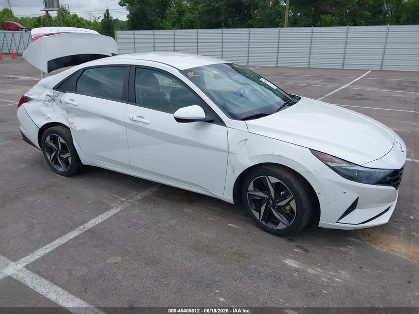2023 Hyundai Elantra VIN 5NPLS4AG9PH115011 IAAI salvage auction — LEFT SIDE, Salvage (Tennessee), sold $1,550 on 2026-07-28 (photo 1)