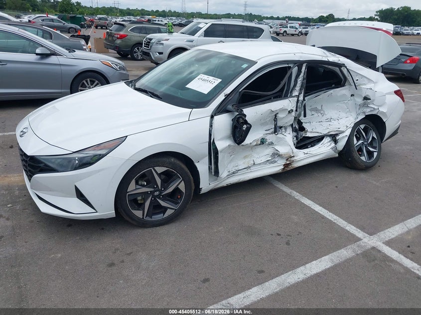 2023 Hyundai Elantra VIN 5NPLS4AG9PH115011 IAAI salvage auction — LEFT SIDE, Salvage (Tennessee), sold $1,550 on 2026-07-28 (photo 2)
