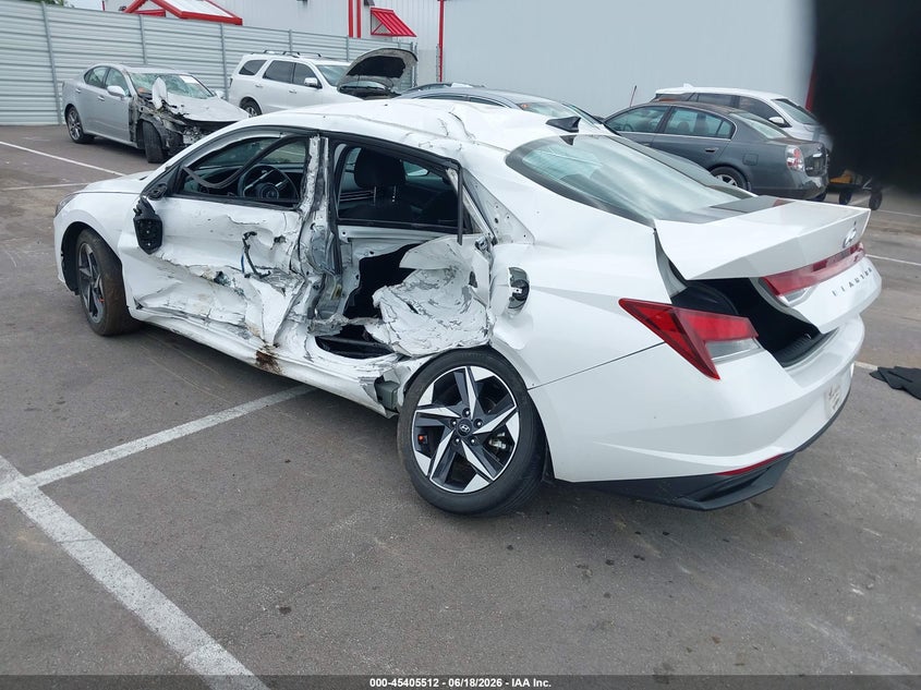 2023 Hyundai Elantra VIN 5NPLS4AG9PH115011 IAAI salvage auction — LEFT SIDE, Salvage (Tennessee), sold $1,550 on 2026-07-28 (photo 3)