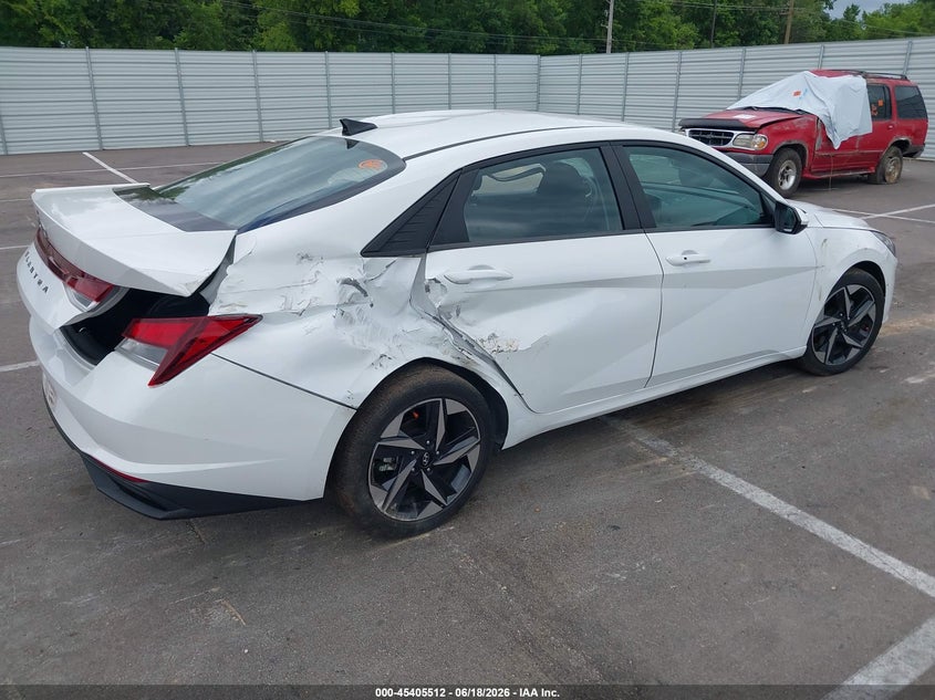 2023 Hyundai Elantra VIN 5NPLS4AG9PH115011 IAAI salvage auction — LEFT SIDE, Salvage (Tennessee), sold $1,550 on 2026-07-28 (photo 4)