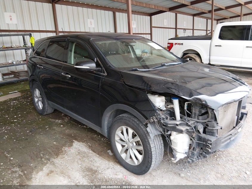 2018 Kia Sorento VIN 5XYPG4A37JG339151 IAAI salvage auction — FRONT END, Clear (Louisiana), sold $3,200 on 2026-07-20 (photo 1)