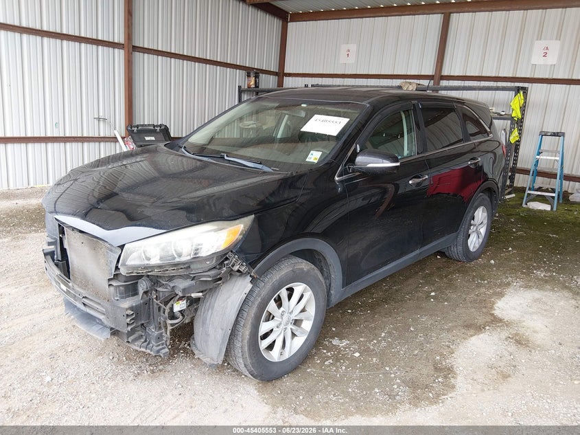 2018 Kia Sorento VIN 5XYPG4A37JG339151 IAAI salvage auction — FRONT END, Clear (Louisiana), sold $3,200 on 2026-07-20 (photo 2)