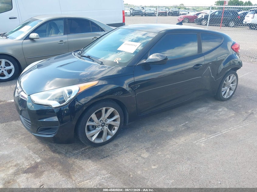 2016 Hyundai Veloster VIN KMHTC6AD5GU274687 IAAI salvage auction — REAR END, Salvage (Georgia), sold $500 on 2026-07-28 (photo 2)