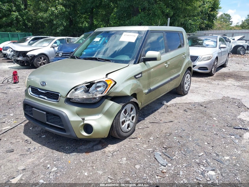 2012 Kia Soul VIN KNDJT2A50C7433220 IAAI salvage auction — LEFT FRONT, Salvage (Idaho), sold $500 on 2026-07-15 (photo 2)