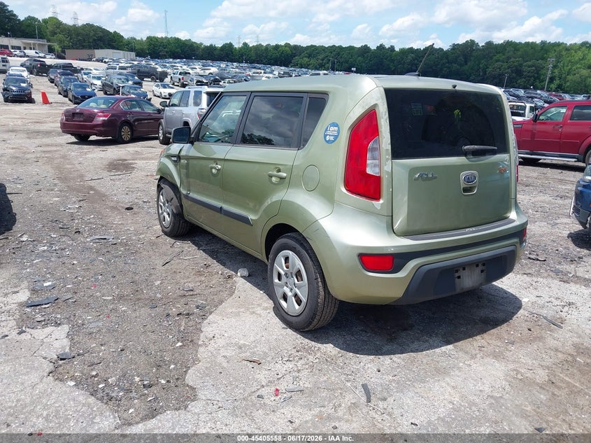 2012 Kia Soul VIN KNDJT2A50C7433220 IAAI salvage auction — LEFT FRONT, Salvage (Idaho), sold $500 on 2026-07-15 (photo 3)